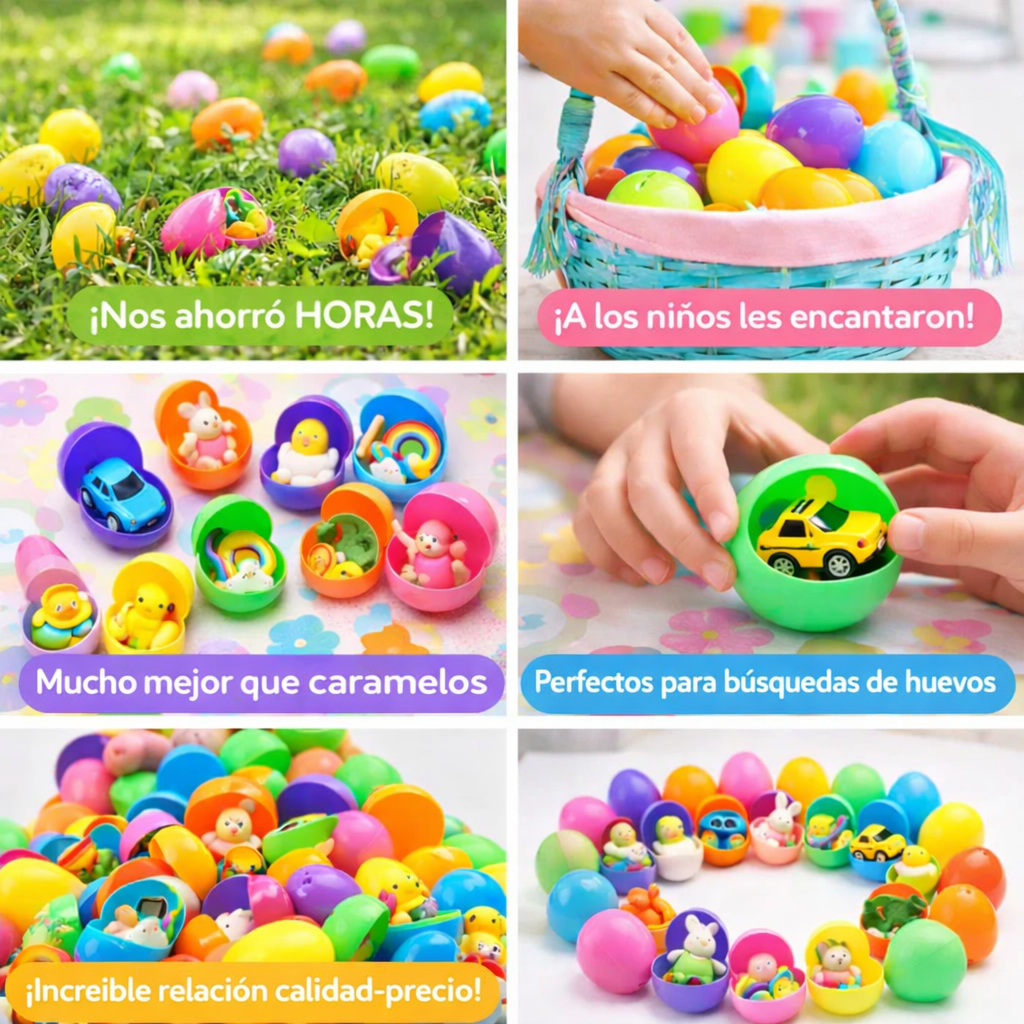 Huevos de Pascua precargados